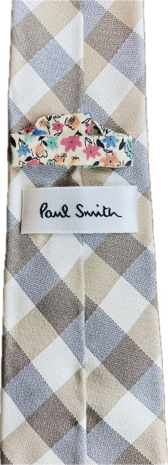 Paul Smith Seidenkrawatte Herren Krawatten schmale Binder Schlips Luxus Seide