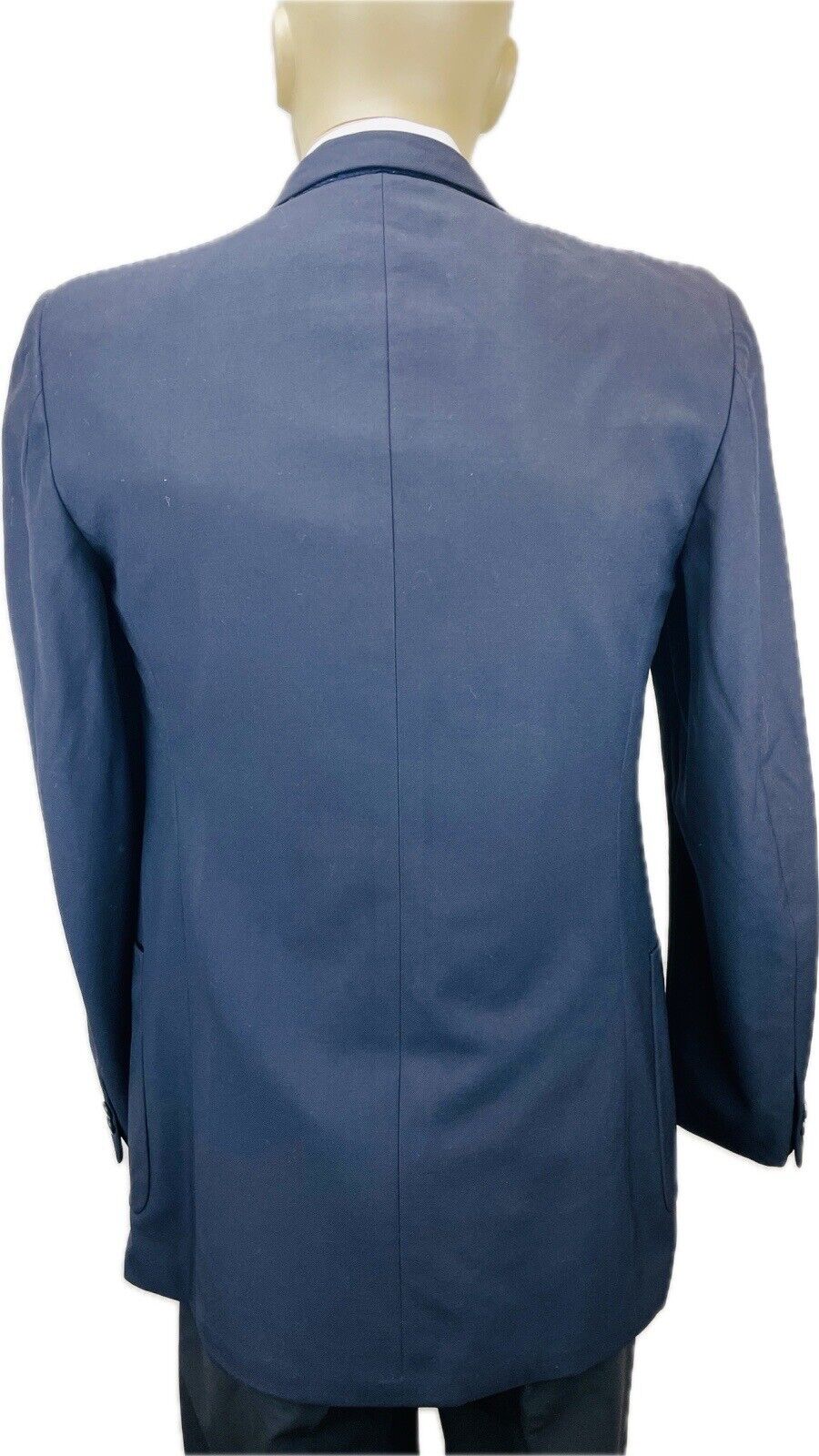 BURBERRY Doppelreiher 48 Herren Sakko Jacke Jackett Clubblazer Anzug Vintage