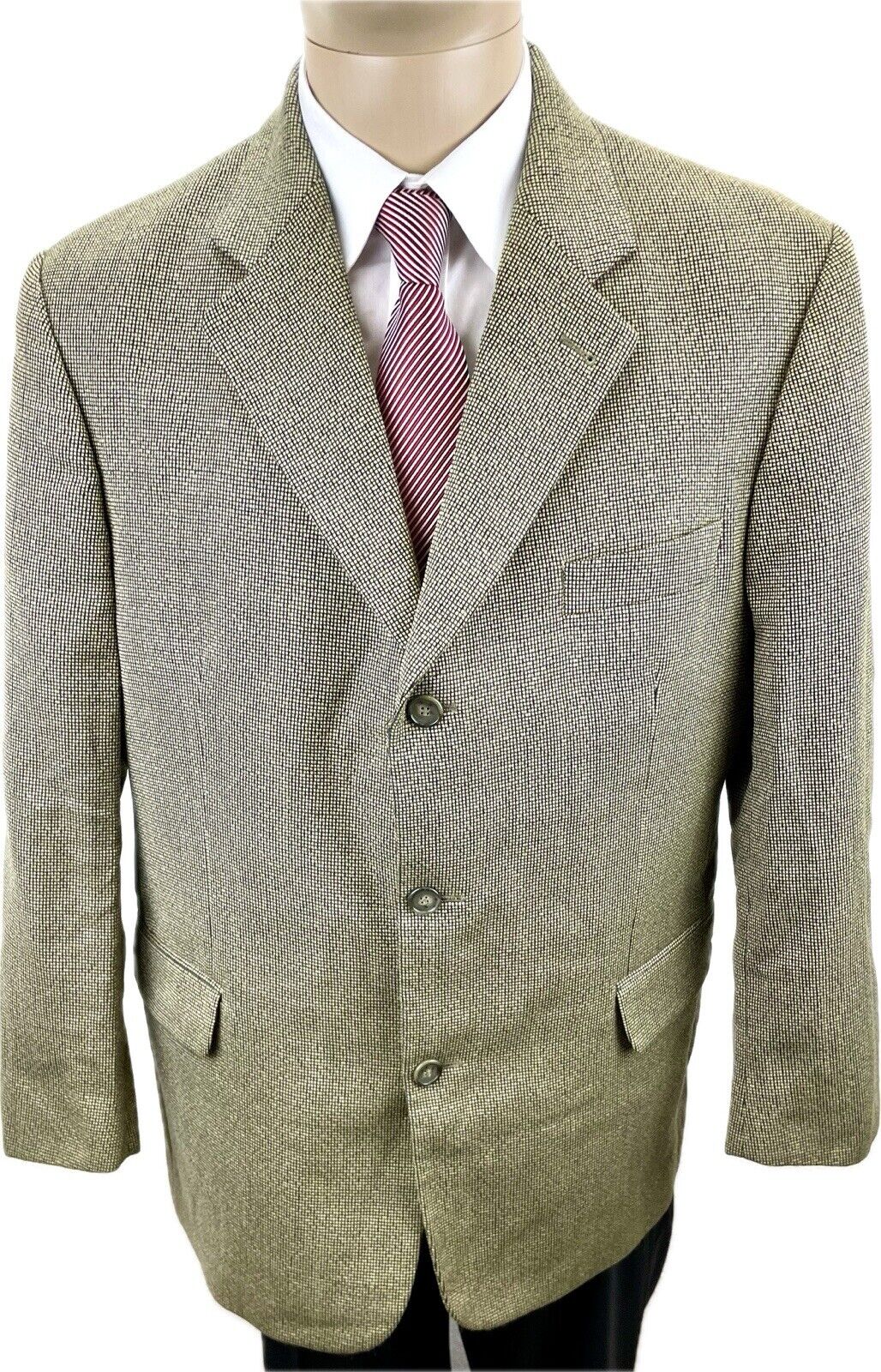 BURBERRY Sakko 26 Kariert Herren Jacke Jackett Sakko Anzug Jagd Tweed Vintage