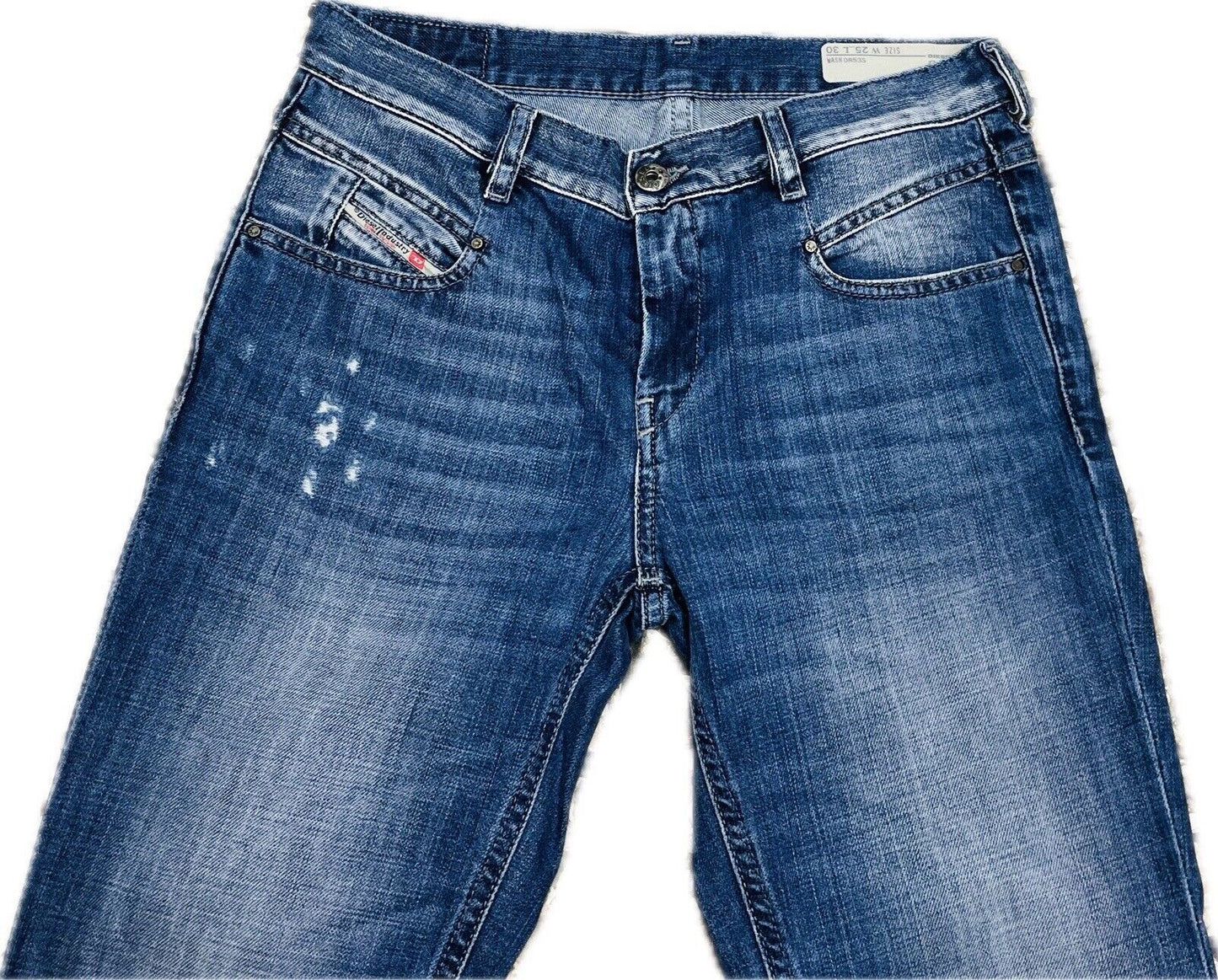 DIESEL Belthy Jeans W25 L30 Damen Jeanshose Low Waist Hose Frauen Skinny Slim