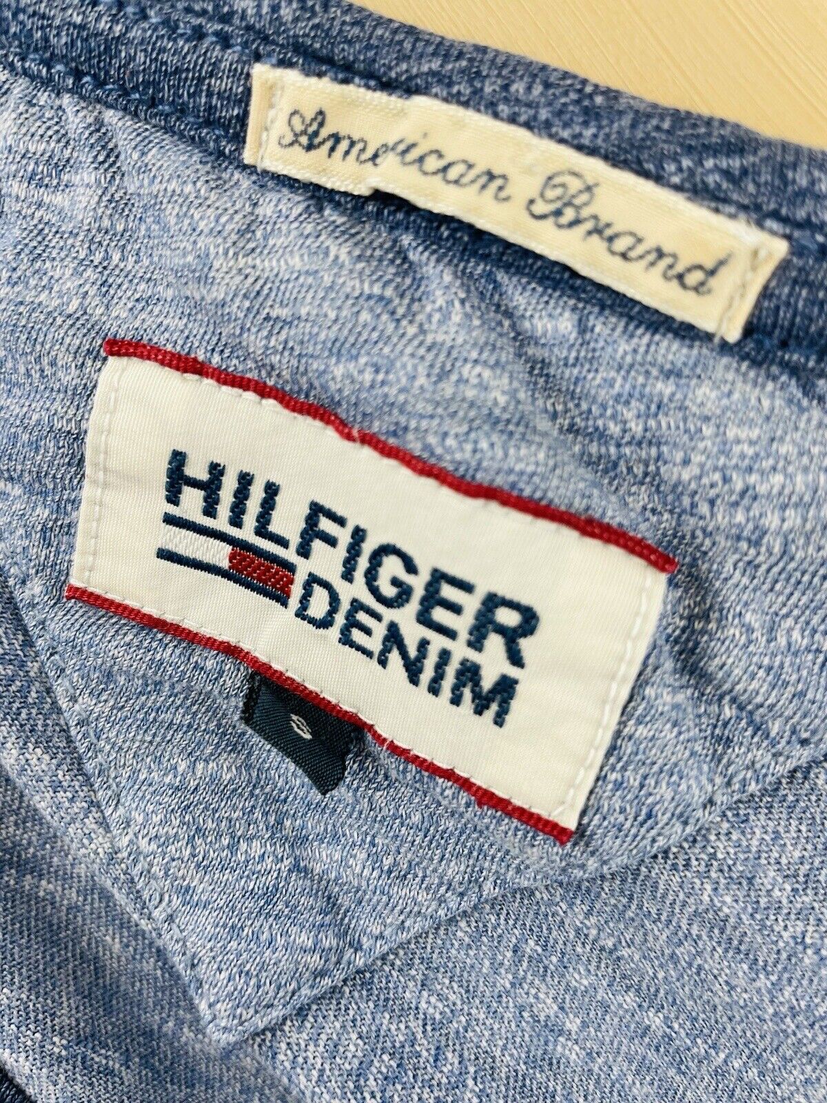 Tommy Hilfiger Pullover S Herren Pulli Männer Sweatshirt Poloshirt Denim Hemd
