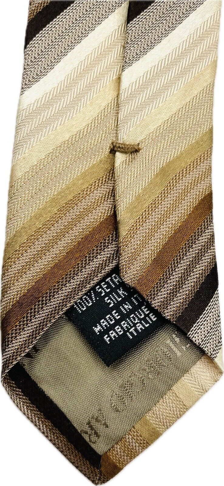 Giorgio Armani Seidenkrawatte Muscheln Maritim Herren Krawatten Vintage Tie