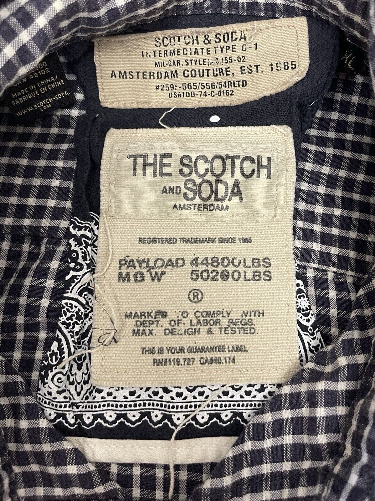 Scotch & Soda Hemd Gr. XL Herren Männer Hemden Sommer Sweatshirt Poloshirt USA