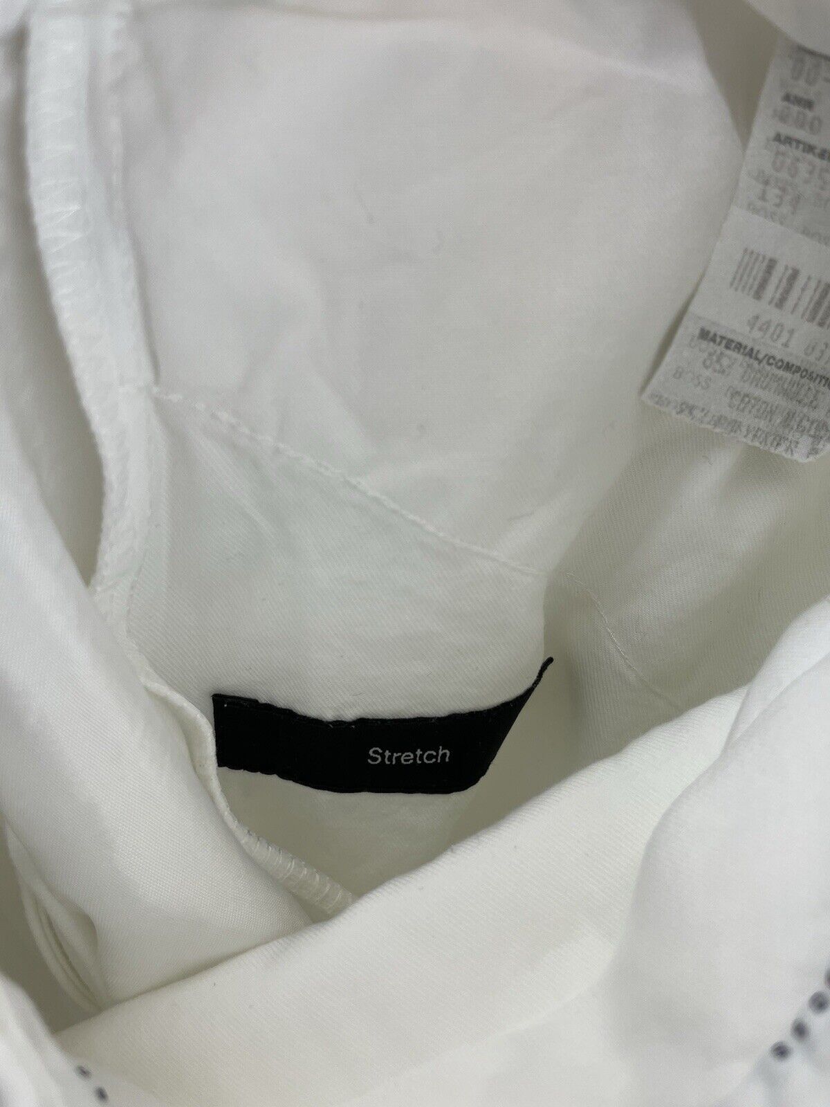 Hugo Boss Chino Gr. 98 Herren Hose Männer Hosen Jeans Business Sommer Weiß