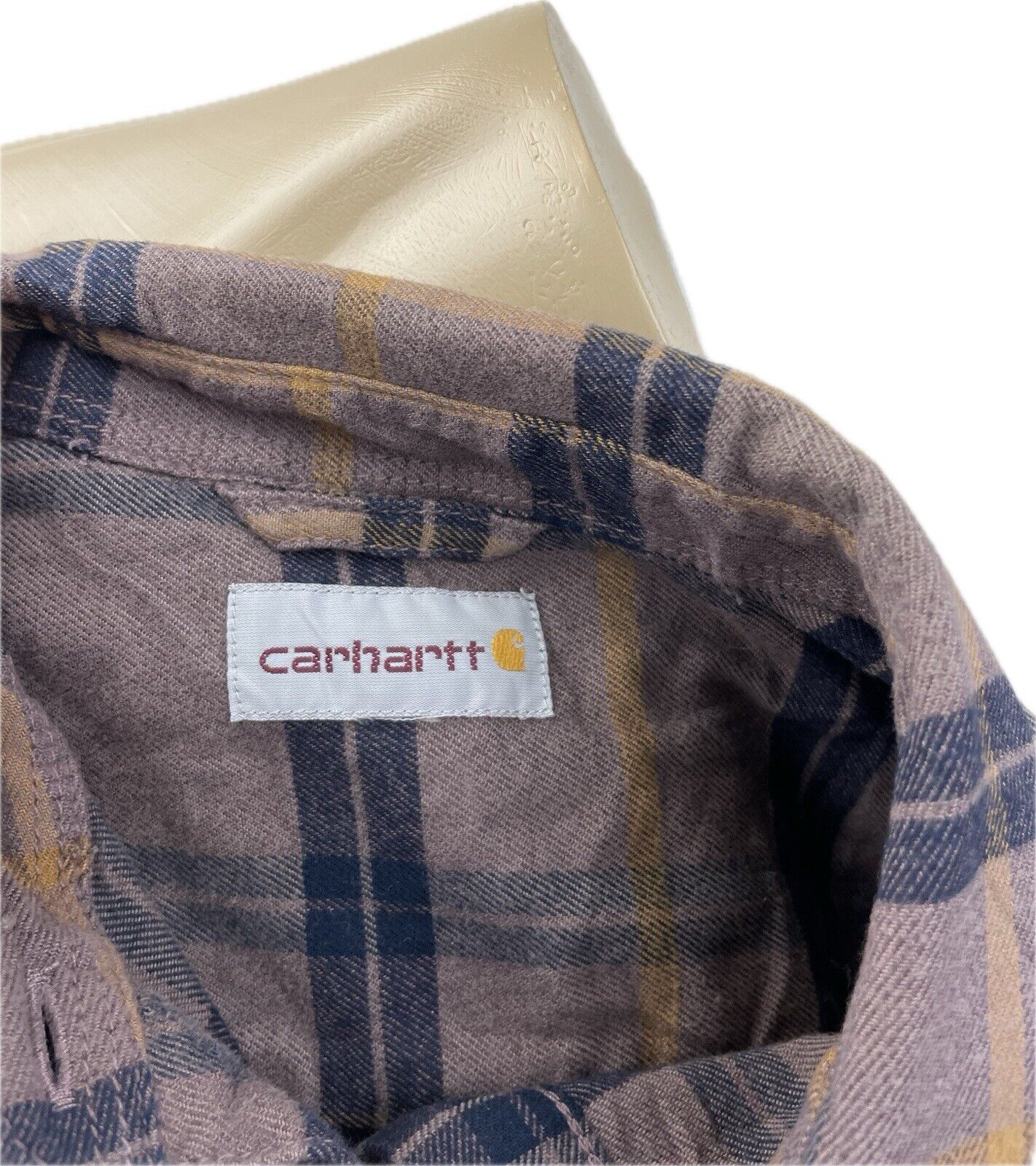 Carhartt Hemd S Herren Flanellhemd Sweatshirt Poloshirt USA Skater Y2K Workwear