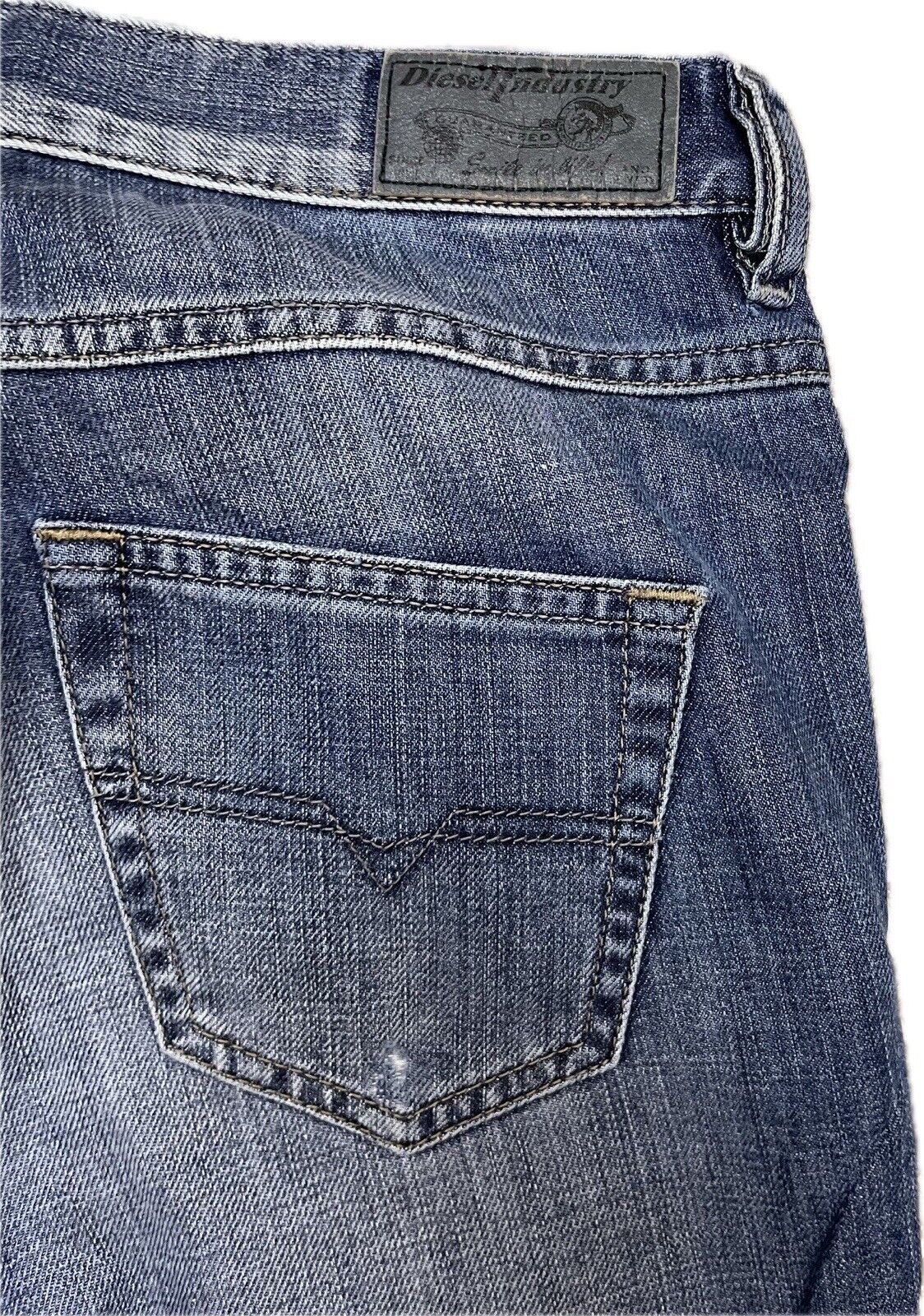 DIESEL Belthy Jeans W25 L30 Damen Jeanshose Low Waist Hose Frauen Skinny Slim