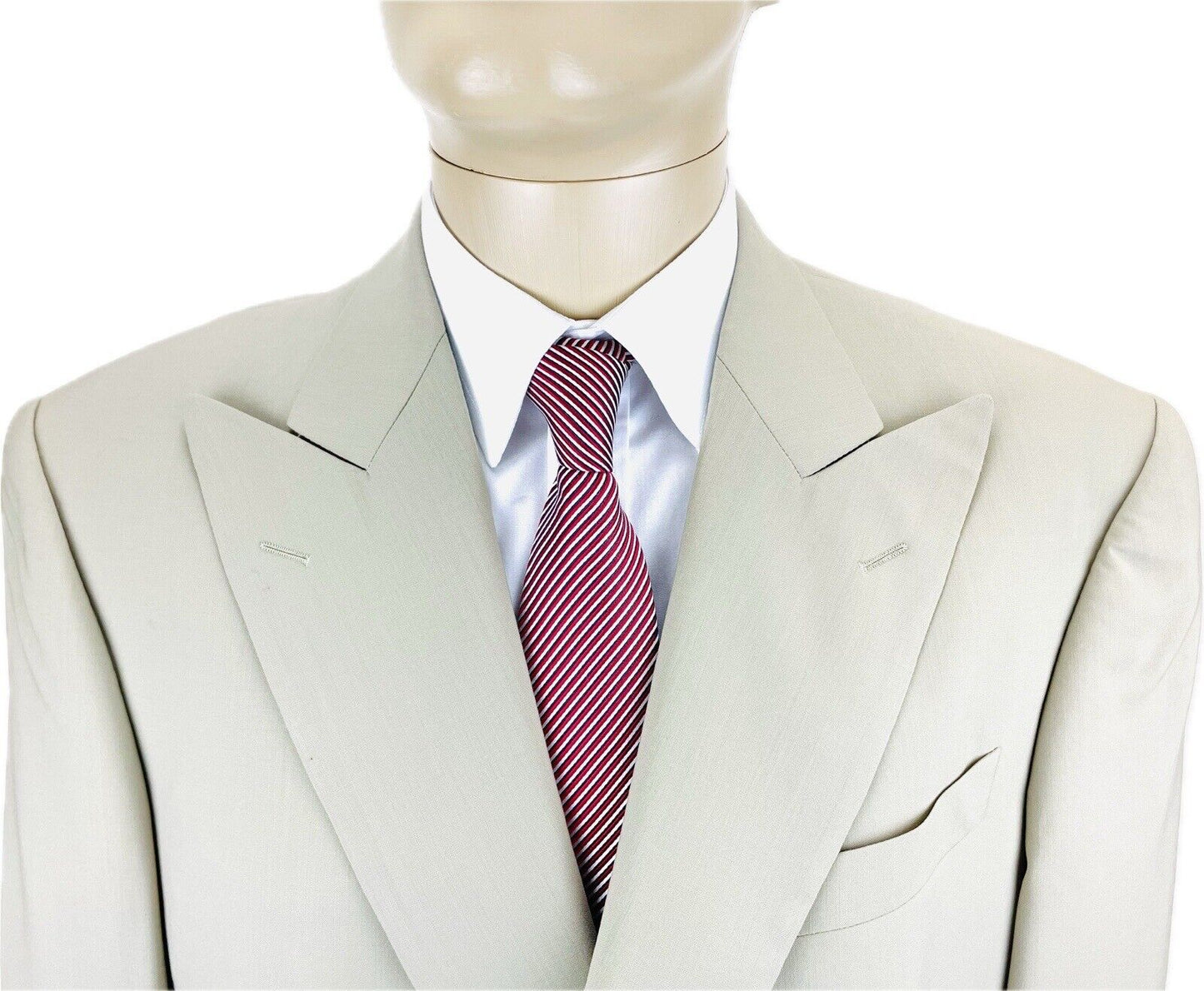 Van Laack Doppelreiher 50 NEU Herren Sakko Jacke Jackett Clubblazer Anzug Beige