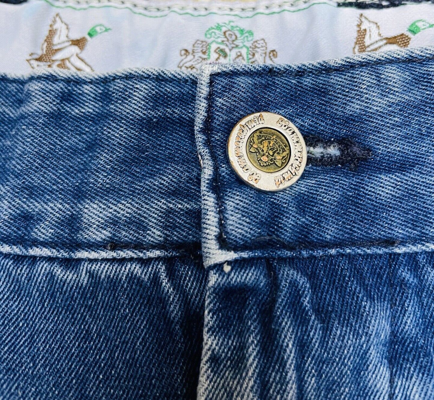 Hammerschmidt Jeans Gr. 50 Herren Trachtenhose Jeanshose Hose Hosen Vintage Y2K