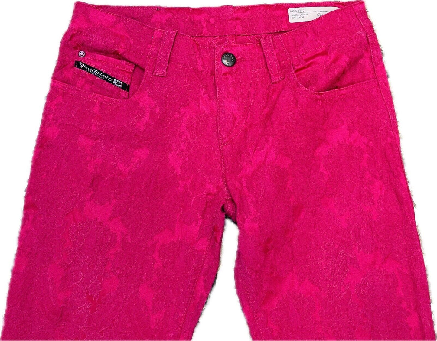DIESEL Grupeen J Jeans 12y 152 Mädchen Jeanshose Hose Kinder Skinny Pink Hosen
