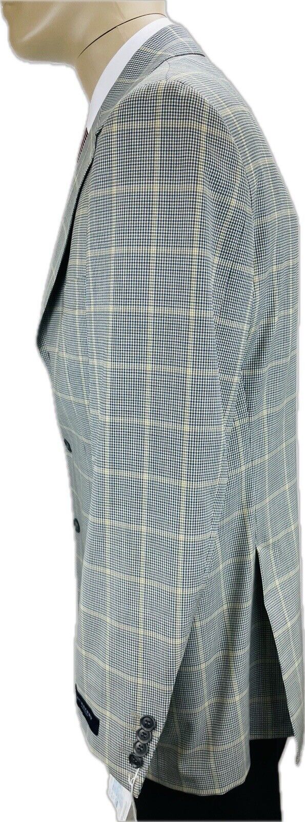 BURBERRY Sakko 50 Herren Jacke Männer Jackett Sakko Anzug Jagd Tweed Kariert Neu
