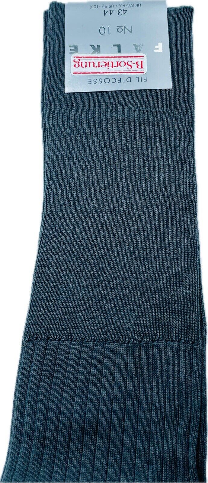 Falke No.10 Socken Gr. 43-44 Herren Kniestrümpfe Strümpfe Grau FIL D´ECOSSE
