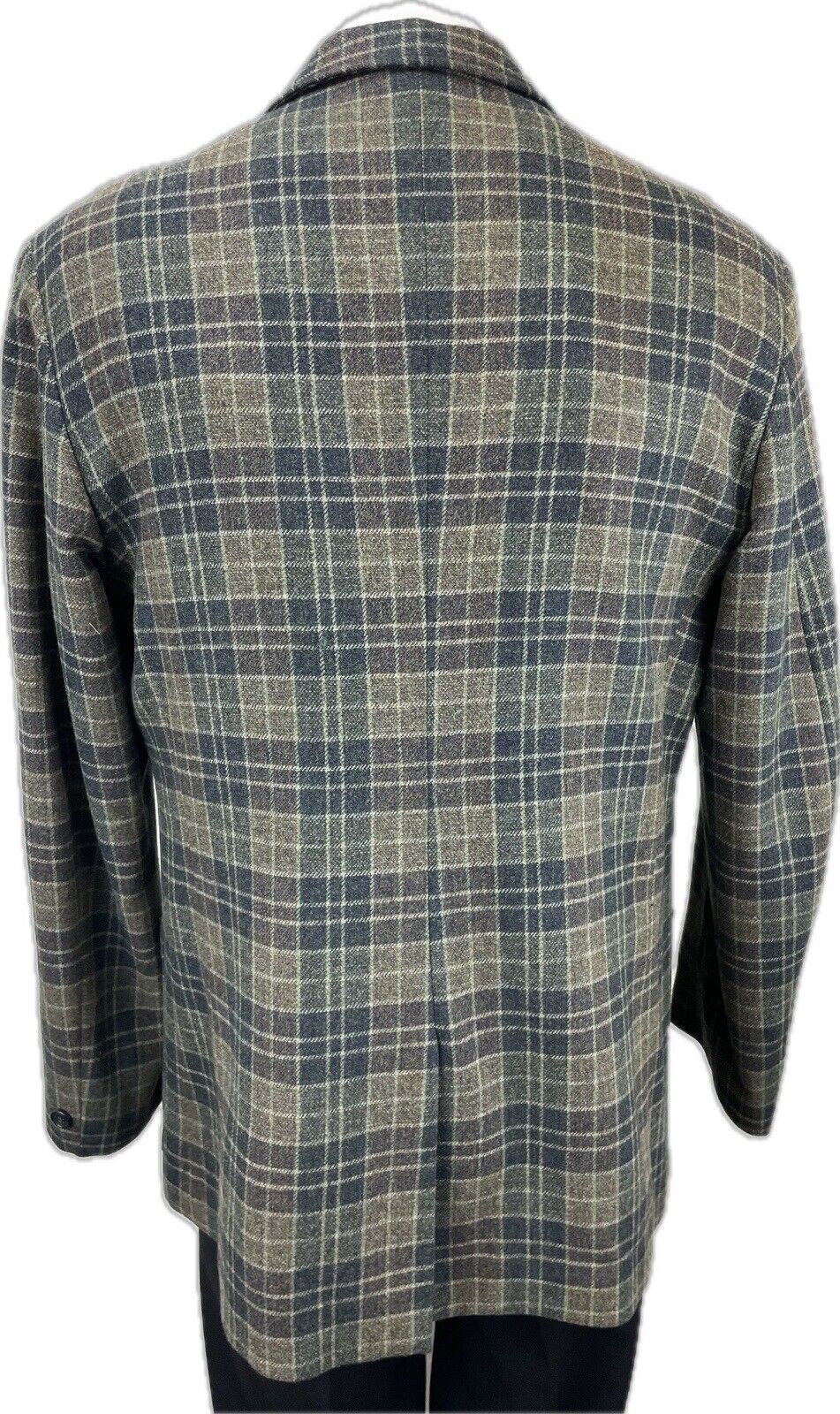 BURBERRY Tweedsakko 50 Kaschmir Herren Jacke Jackett Sakko Anzug Jagd Tweed NEU