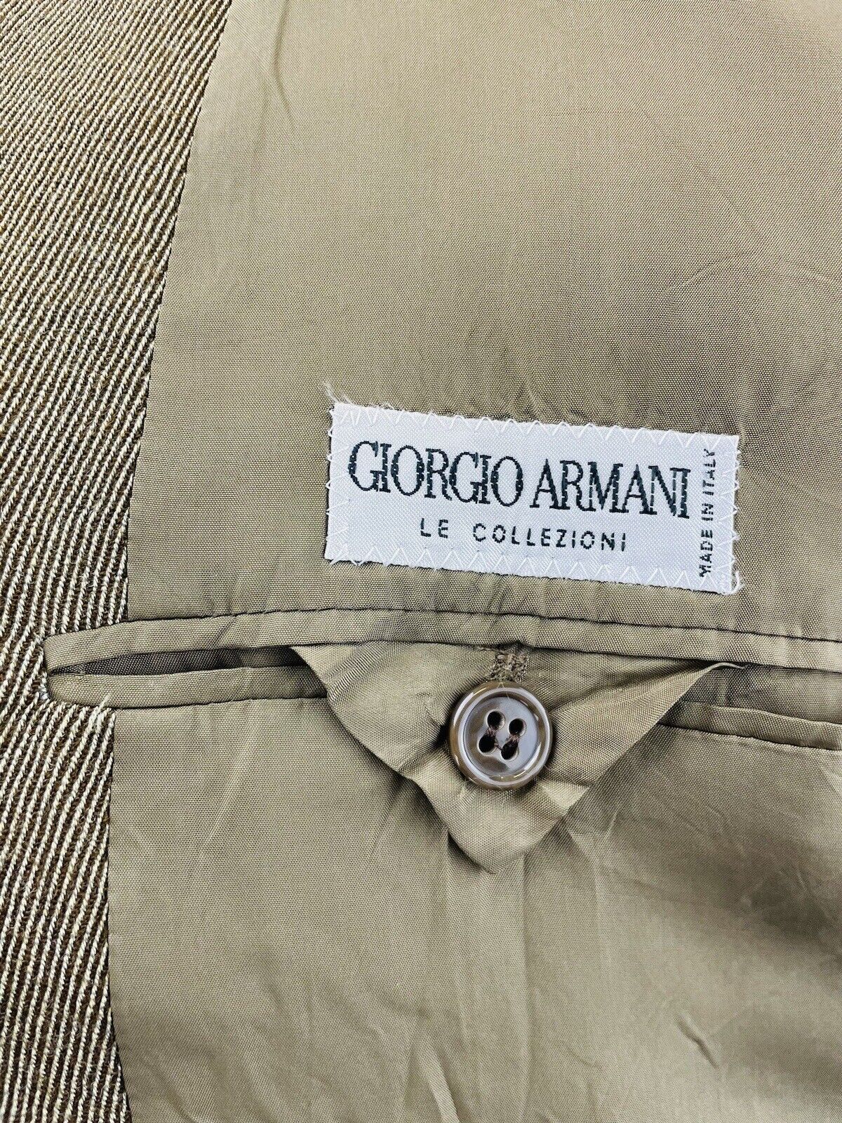 Giorgio Armani Sakko 52 Herren Jacke Jackett Clubblazer Anzug 90s Vintage Luxus