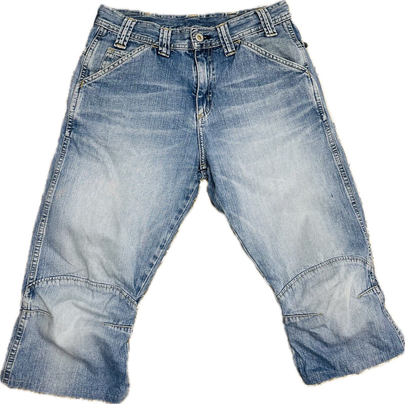 G-Star Shorts 29 Herren Kurze Hose Bermudas Jeans Hosen W29 Vintage Y2K Baggy