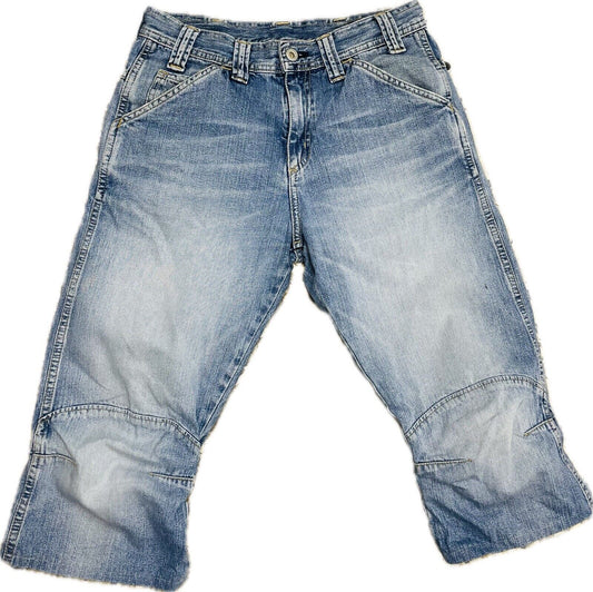 G-Star Shorts 29 Herren Kurze Hose Bermudas Jeans Hosen W29 Vintage Y2K Baggy