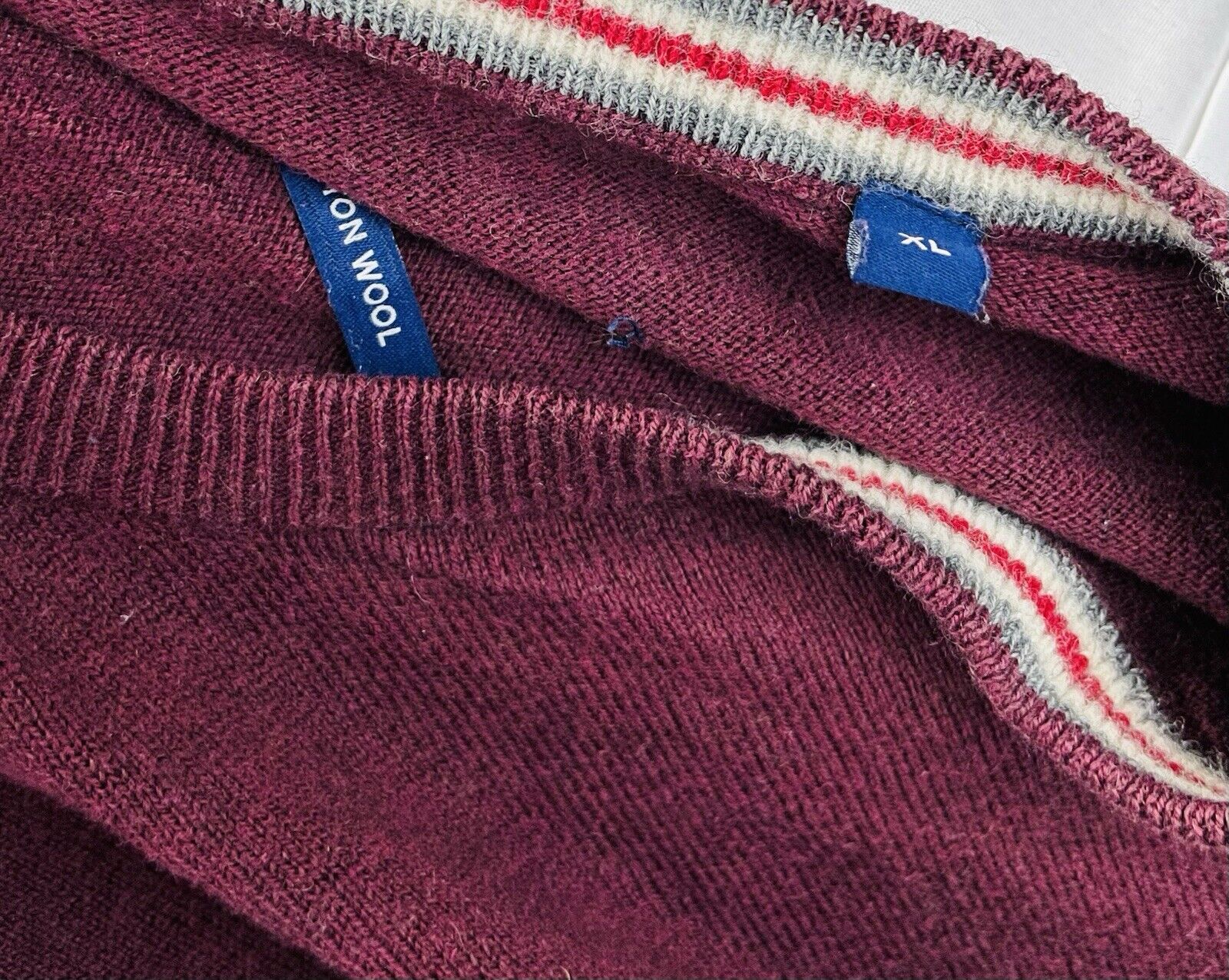 GANT Pullover XL Wolle Herren Pulli Männer Sweatshirt Shirt