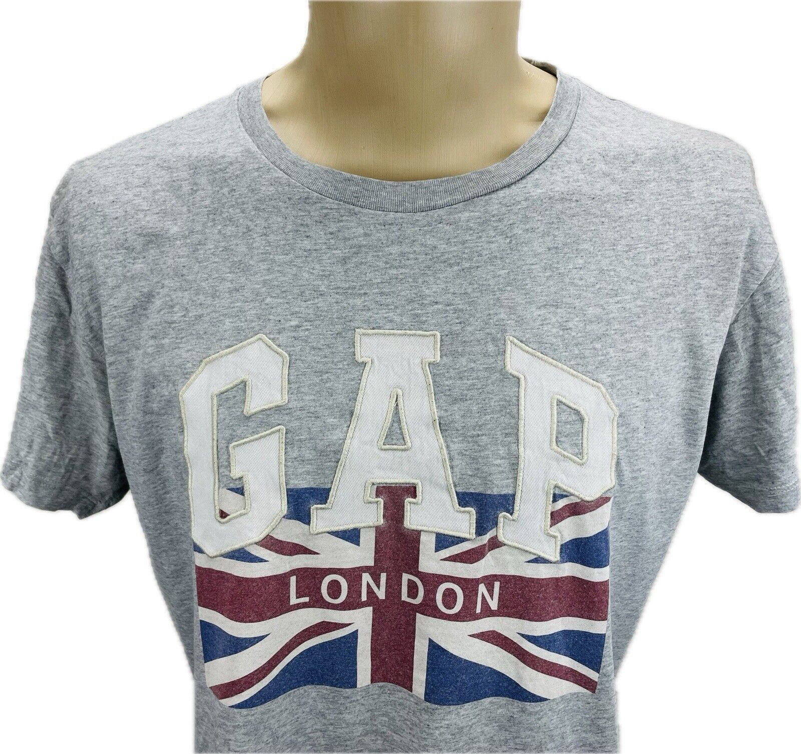 GAP T-Shirt L Herren Männer Sweatshirt Hemd Top Basic Y2K England London Vintage