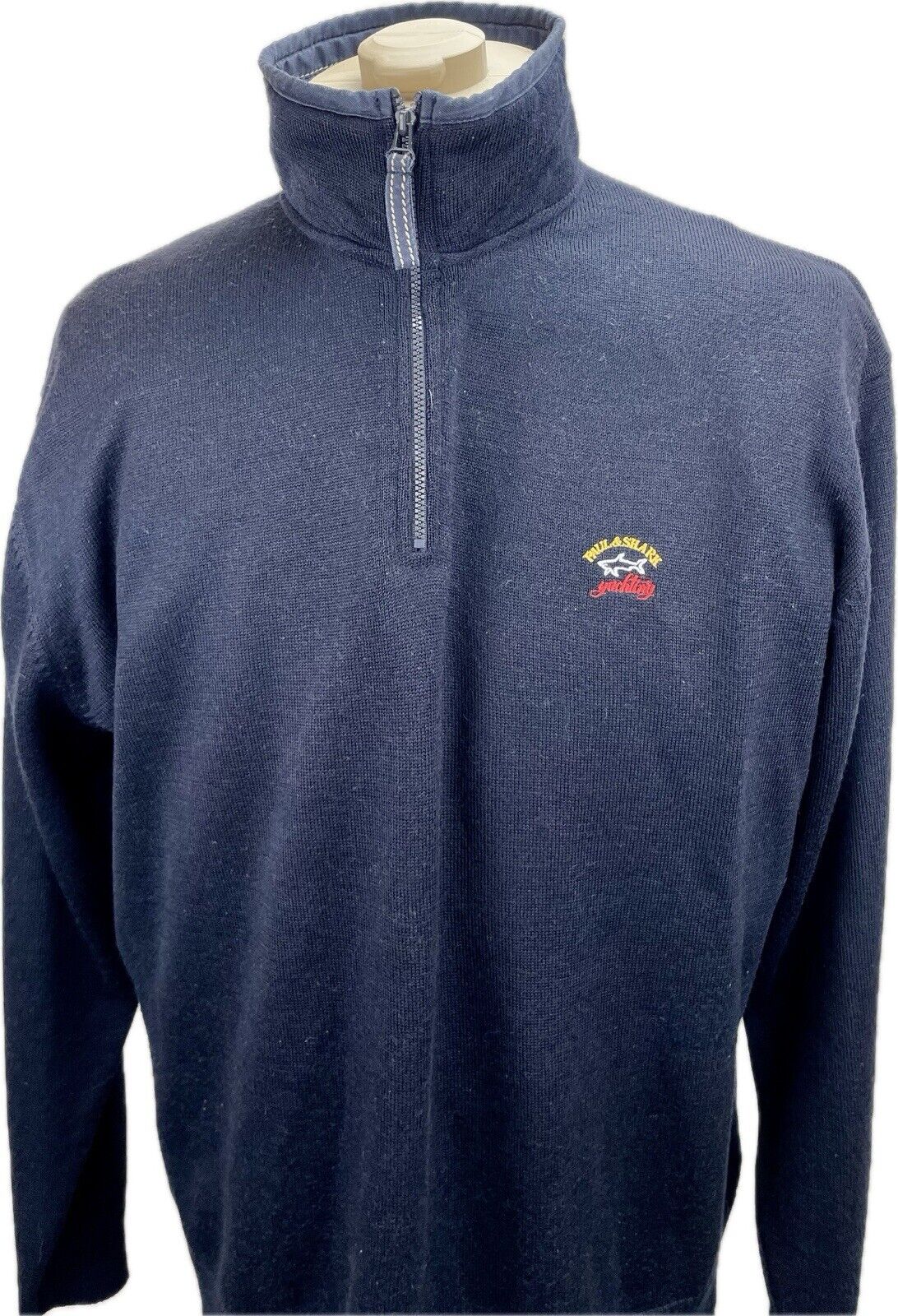 Paul & Shark Pullover 2XL XXL Herren Pulli Männer Sweatshirt Zipper Golf Hoodie