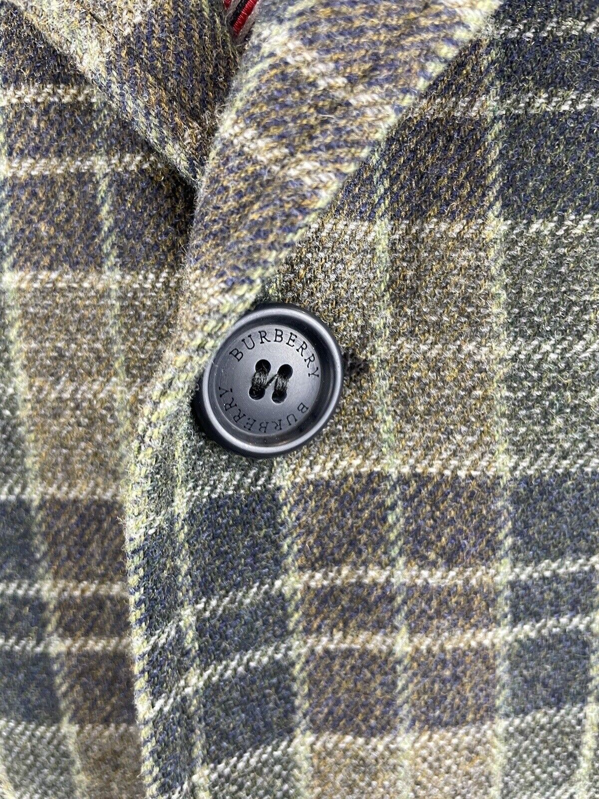 BURBERRY Tweedsakko 50 Kaschmir Herren Jacke Jackett Sakko Anzug Jagd Tweed NEU