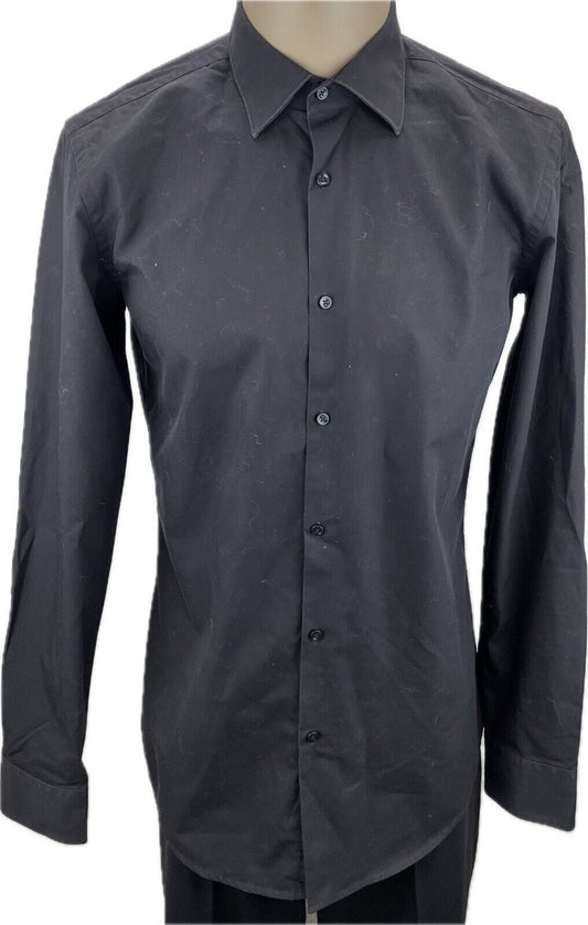 Hugo Boss Hemd Gr. 39 M Herren Hemden Männer Sweatshirt Poloshirt Businesshemd