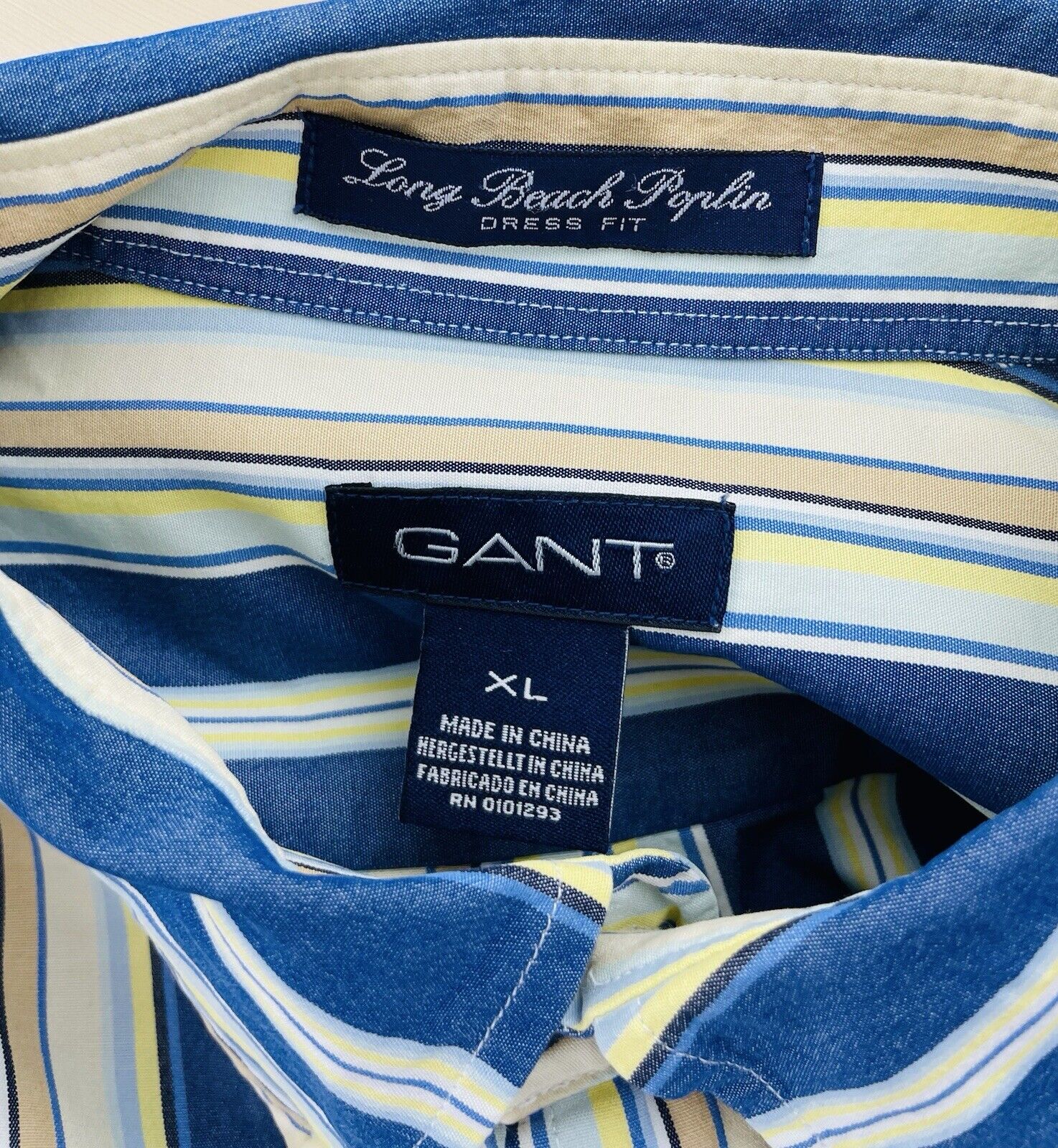 Gant Hemd XL Herren Hemden Oxford Männer Sweatshirt Poloshirt Vintage 90s Y2K
