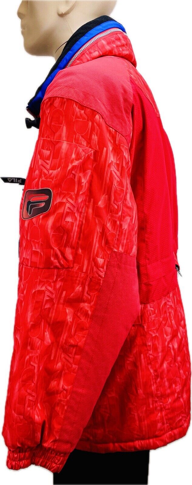 FILA Skijacke 54 XL Ski Team Italia Herren Snowboardjacke Vintage Jacke DSV FISI