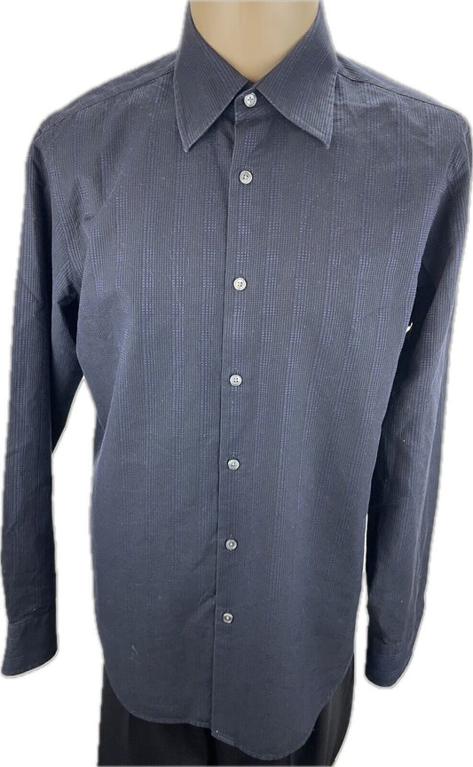 Hugo Boss Hemd Gr. 41 L Herren Hemden Männer Sweatshirt Poloshirt Businesshemd