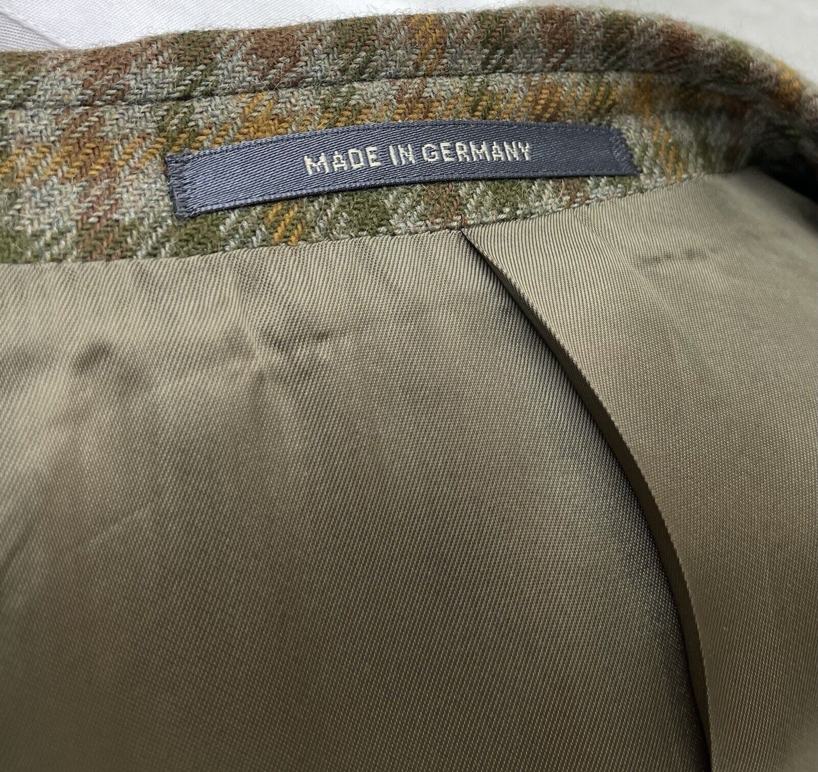 Eduard Dressler Tweedsakko 48 Herren Jacke Männer Jackett Sakko Anzug Jagd Tweed