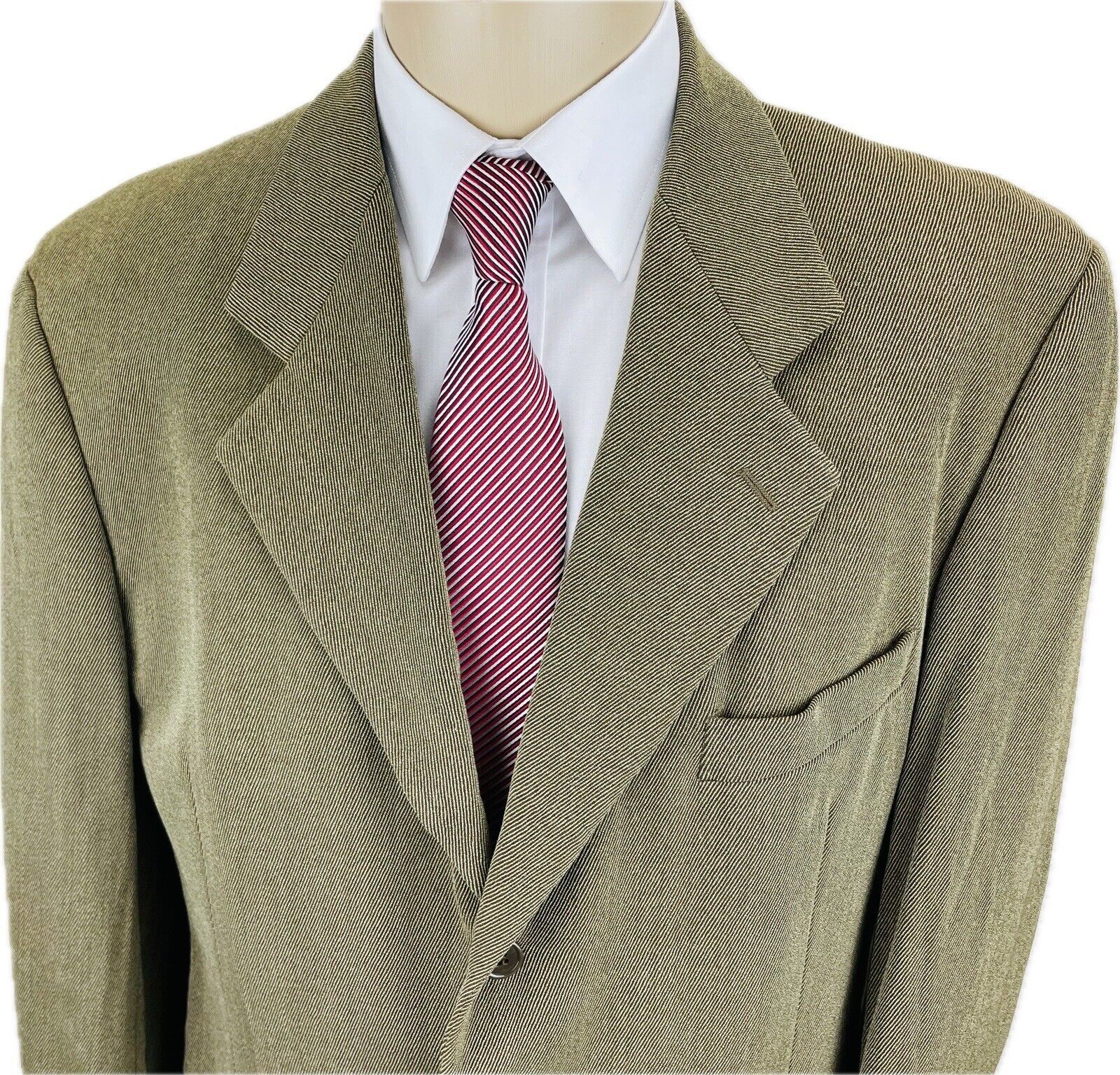 Giorgio Armani Sakko 52 Herren Jacke Jackett Clubblazer Anzug 90s Vintage Luxus