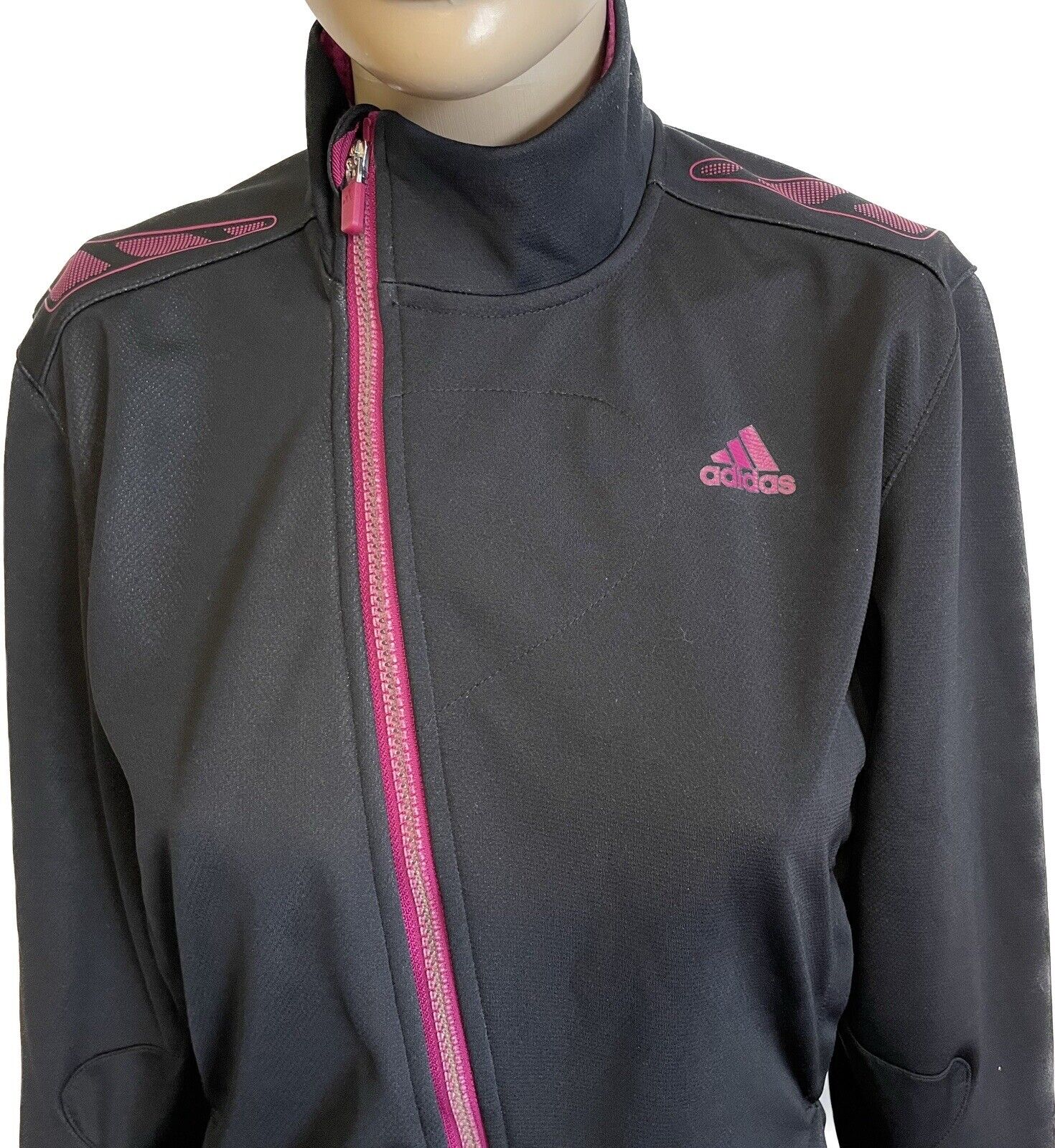 Adidas Jacke S 36 Damen Sportjacke Trainigsjacke Frauen Sweatshirt Climawarm