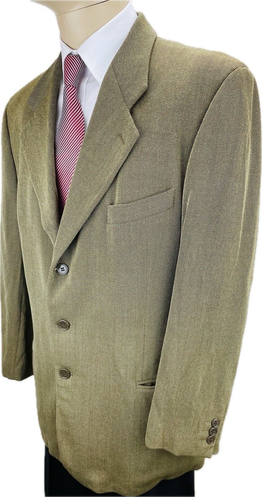 Giorgio Armani Sakko 52 Herren Jacke Jackett Clubblazer Anzug 90s Vintage Luxus