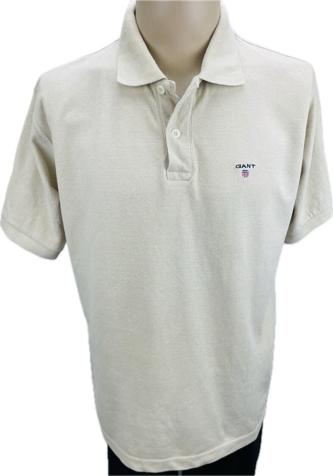 GANT Poloshirt Gr. XL Herren T-Shirt Männer Sweatshirt Hemd Polo Vintage USA Y2K