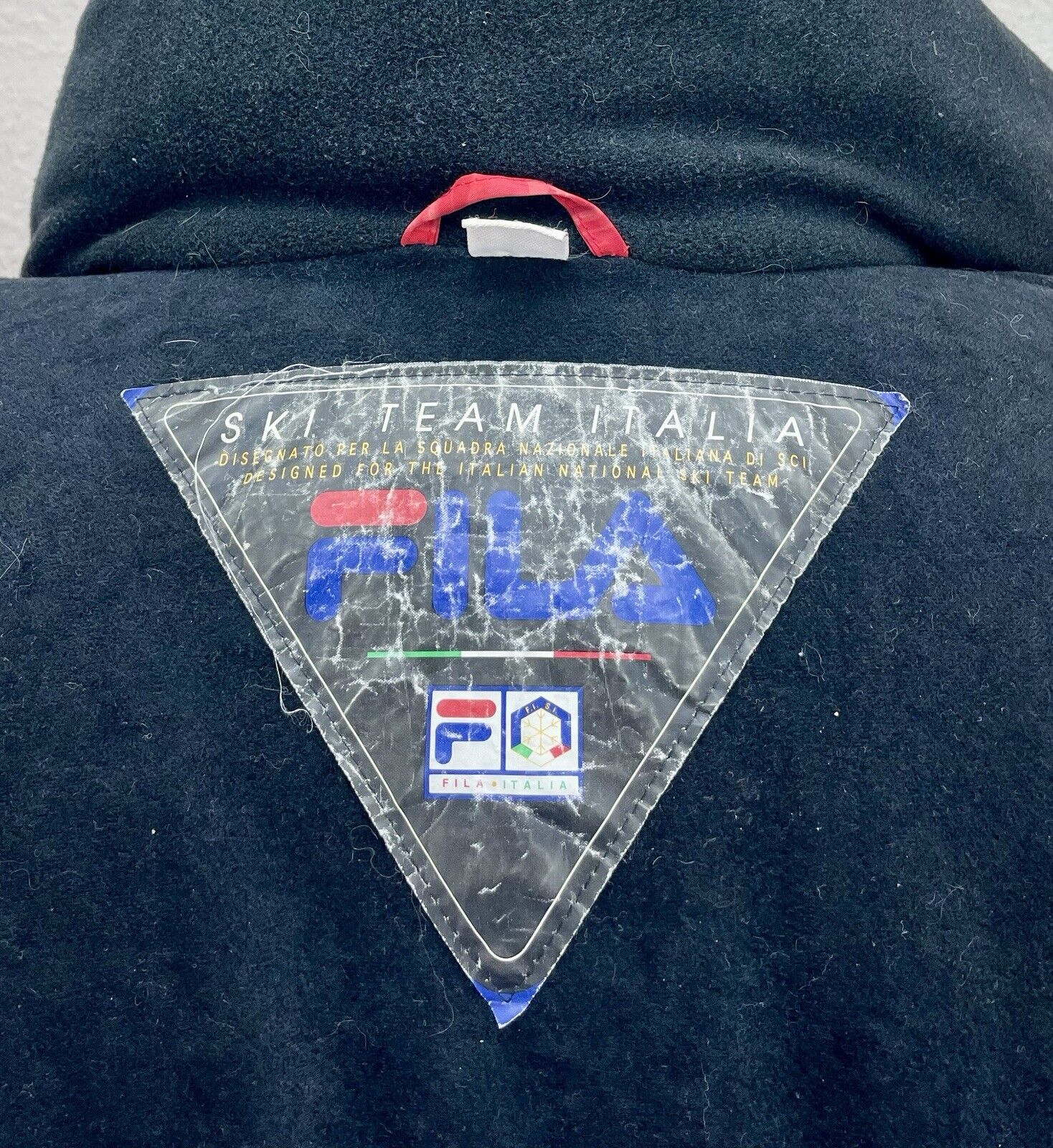 FILA Skijacke 54 XL Ski Team Italia Herren Snowboardjacke Vintage Jacke DSV FISI