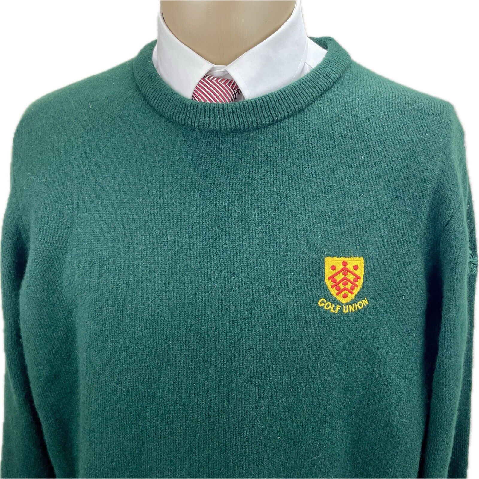 Lyle & Scott Pullover XL Herren Pulli Männer Sweatshirt Shirt Golf Union Vintage