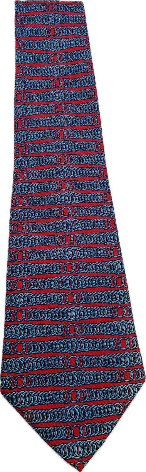 Hermès Paris Seidenkrawatte Herren Krawatten Binder Schlips Vintage Silk Tie