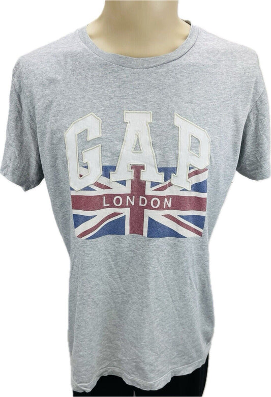 GAP T-Shirt L Herren Männer Sweatshirt Hemd Top Basic Y2K England London Vintage