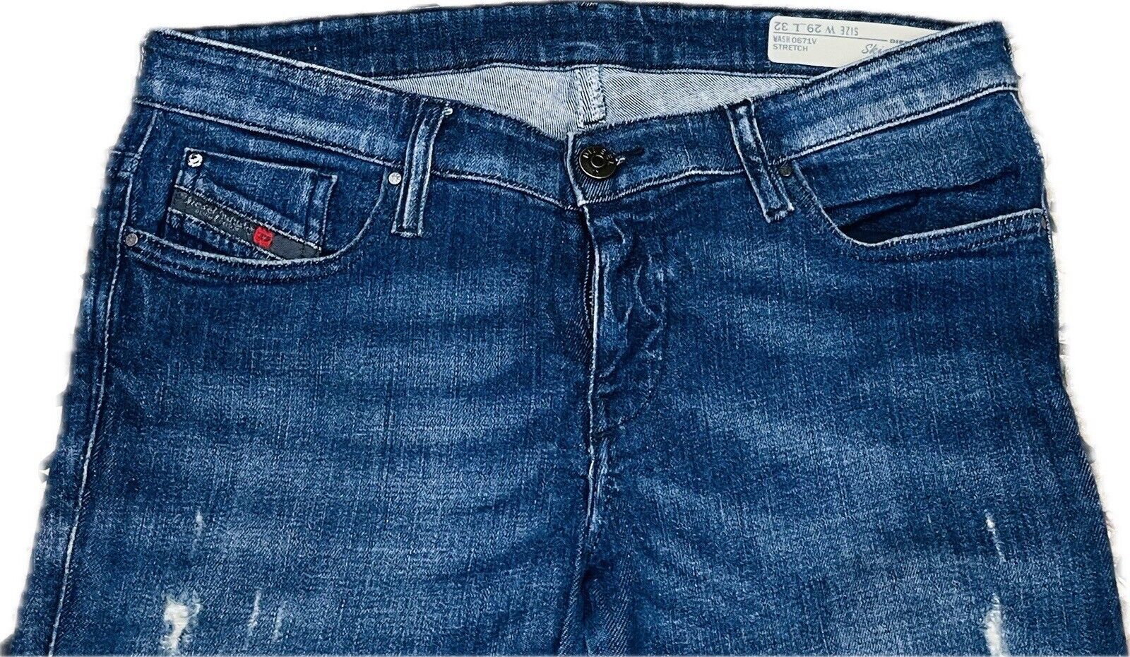 DIESEL Skinzee Low Jeans W29 L32 Damen Jeanshose Hose Frauen  Skinny Low Waist
