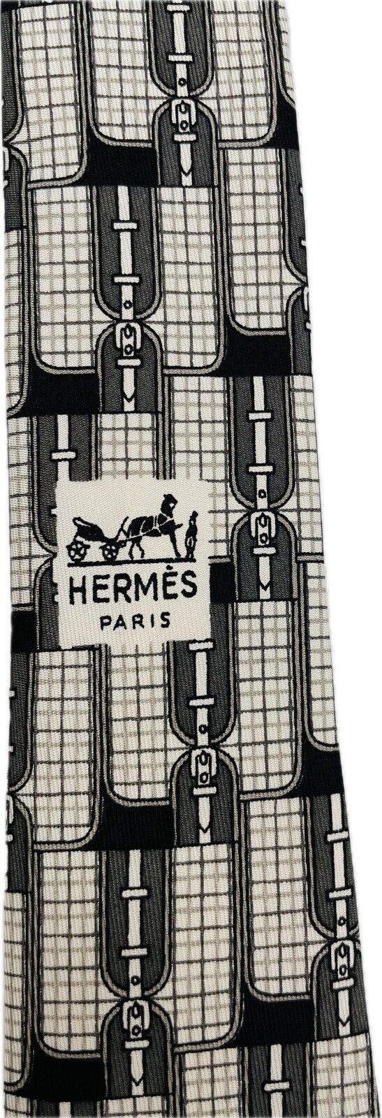 Hermès Paris Seidenkrawatte Herren Krawatten Binder Schlips Vintage Decken Seide