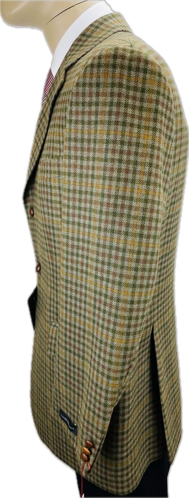 Eduard Dressler Tweedsakko 48 Herren Jacke Männer Jackett Sakko Anzug Jagd Tweed