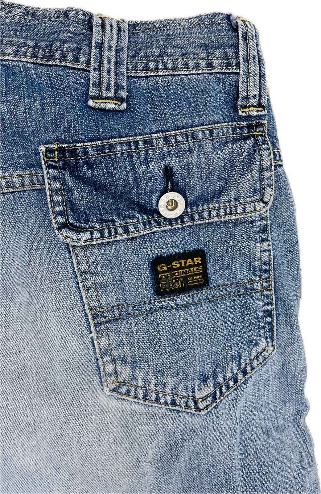 G-Star Shorts 29 Herren Kurze Hose Bermudas Jeans Hosen W29 Vintage Y2K Baggy
