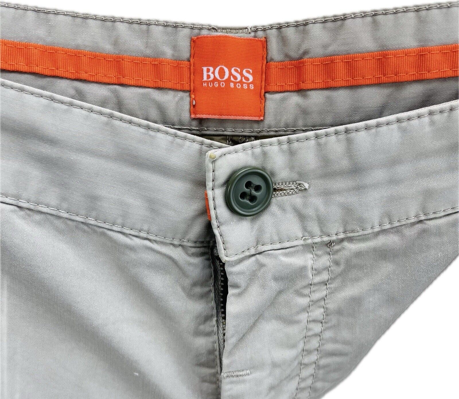Hugo Boss Chino Gr. 92 Herren Hose Männer Hosen Jeans Orange Sommer Cargo