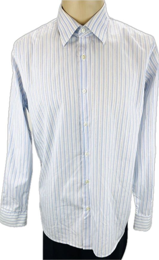 Hugo Boss Hemd Gr. 41 L Herren Hemden Männer Sweatshirt Poloshirt Businesshemd