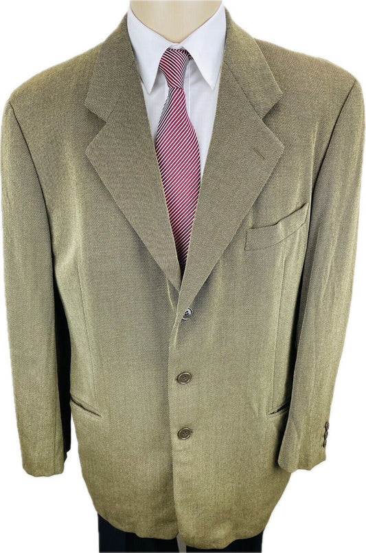 Giorgio Armani Sakko 52 Herren Jacke Jackett Clubblazer Anzug 90s Vintage Luxus
