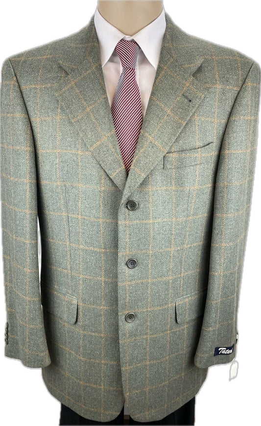 Ermenegildo Zegna Tweedsakko Seide 50 Herren Männer Jackett Sakko Anzug Jagd