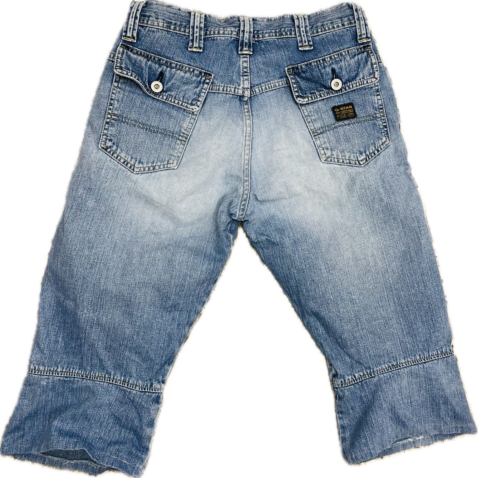 G-Star Shorts 29 Herren Kurze Hose Bermudas Jeans Hosen W29 Vintage Y2K Baggy