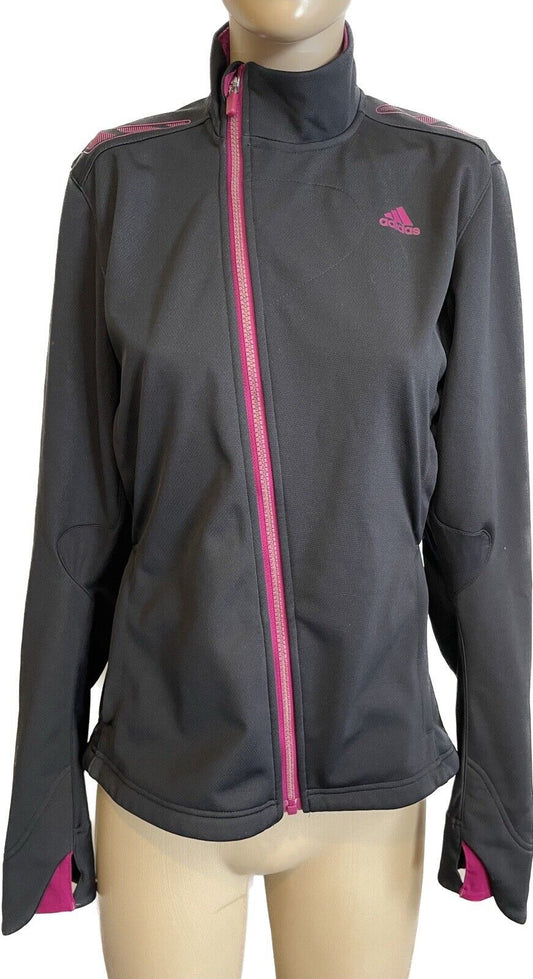 Adidas Jacke S 36 Damen Sportjacke Trainigsjacke Frauen Sweatshirt Climawarm